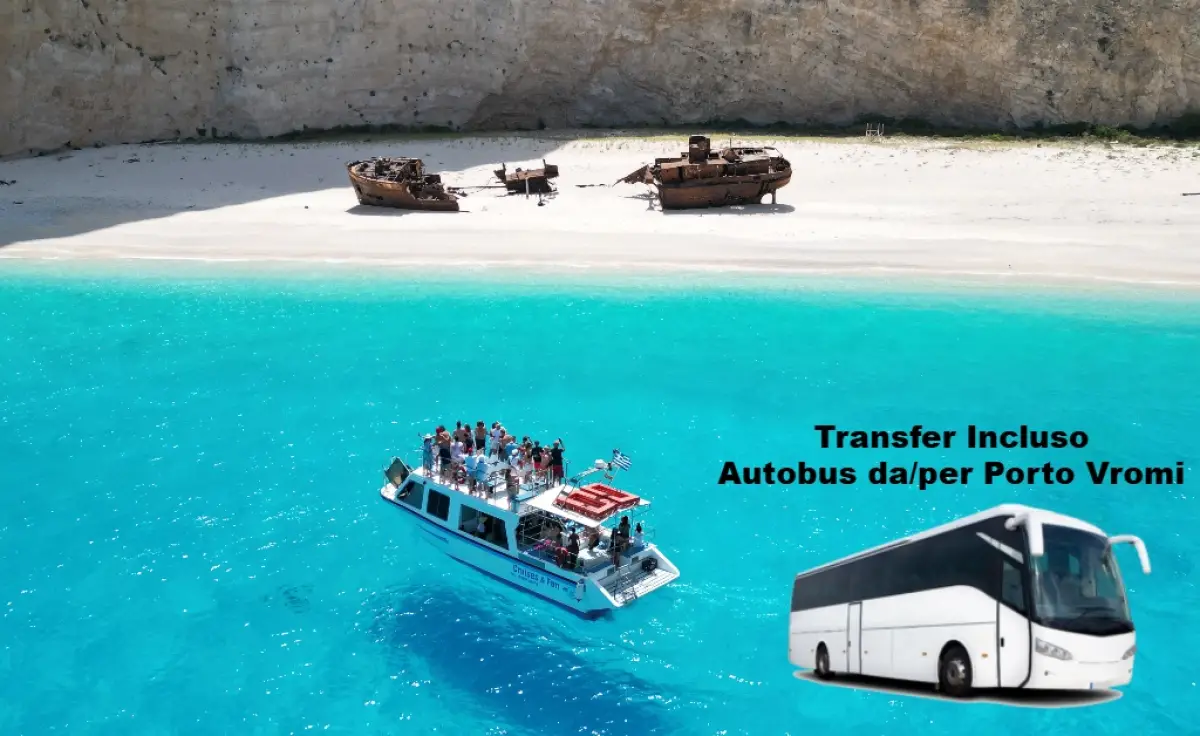 Autobus per Porto Vromi, novità a Zante per l'estate 2025