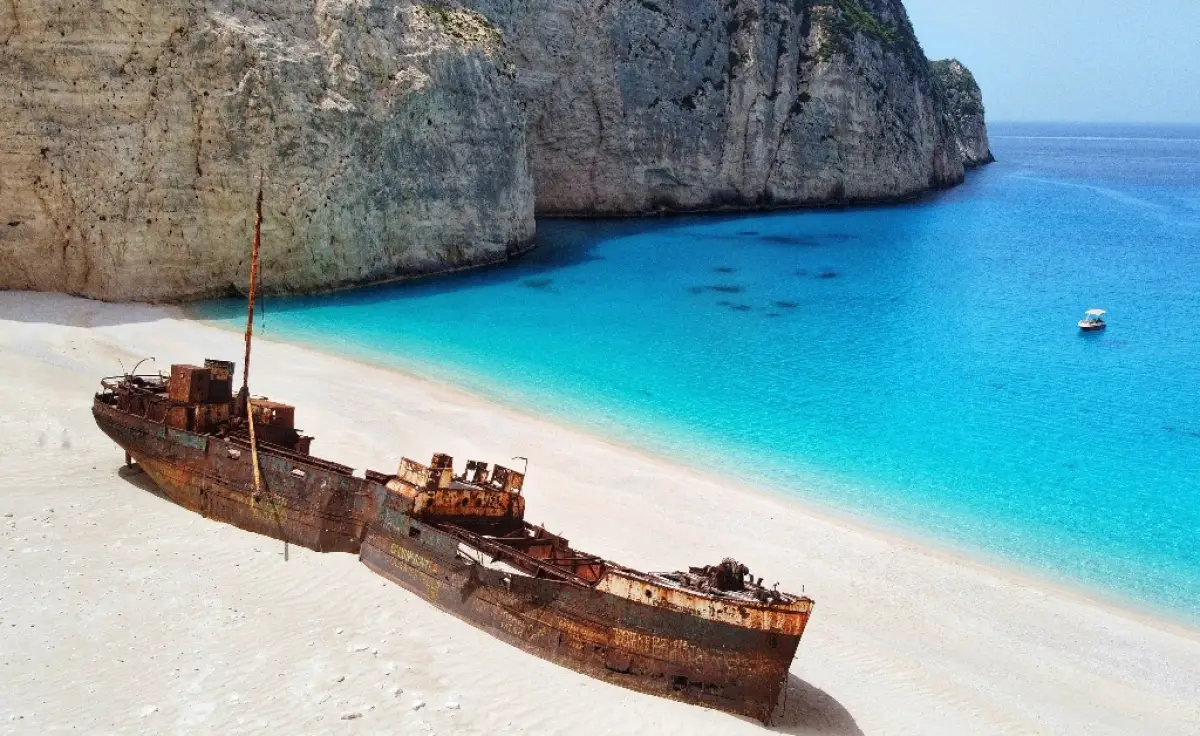 Come raggiungere la Spiaggia del Relitto di Zante