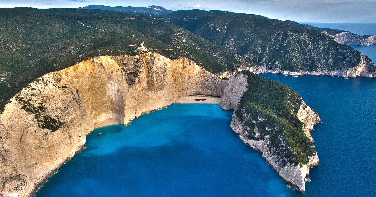 come raggiungere la Spiaggia del Relitto a Zante