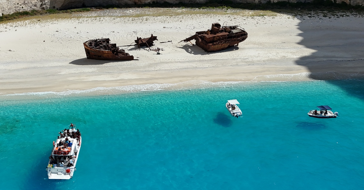 Escursione Spiaggia Del Relitto di Welcome To Zante