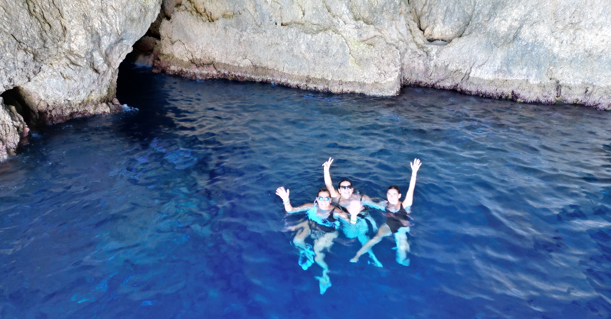 Escursione Grotte Blu Zante