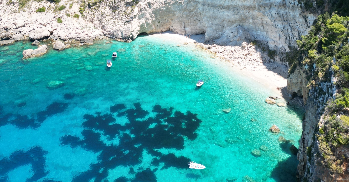 Noleggio barca a Zante Porto Selinas Filippoi Beach