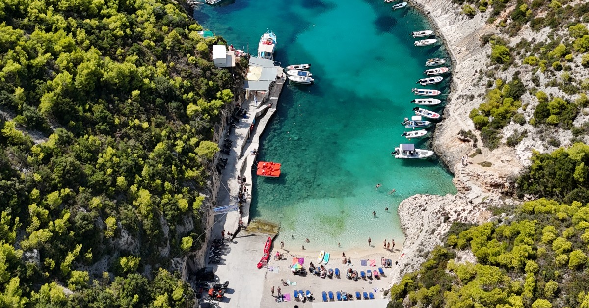 Spiaggia di porto vromi Zante