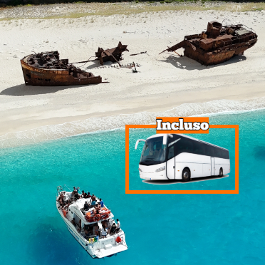 Bus + Escursione Spiaggia del Relitto